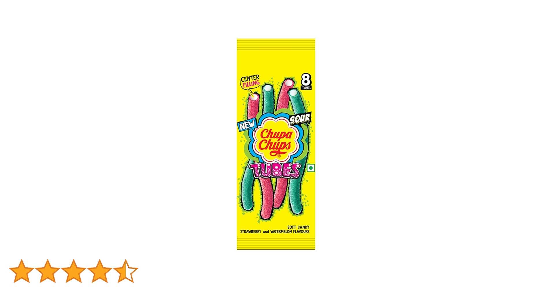 Chupa Chups Long Tubes, Strawberry and Watermelon flovour
